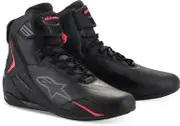Alpinestars Stella Faster-4 Ladies Motorcycle Shoes, black-pink, Size 37 40 for Women Black Pink