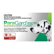 Paragard Allwormer Tablets For Large Dogs 20 Kg 3 Tablets RED