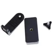 Universal Tripod Mount Adapter Cell Phone Clipper Holder Vertical 360 Rotat.WG