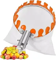 Fruit Picker With Basket | Metal Cherry Picker Head - Metal Fruit Picker Head, Labor-Saving Fruit Picking Tools With Basket, Portable, Easy-to-Use For Getting Fruits