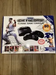 Sega Genesis Classic Console At Games FB200R-80M 80 Games Wireless Controllers