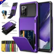 Shockproof Wallet Card Holder Case For Samsung S25 S24 FE S23 S22 Ultra S21 S20