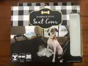 New Woof Gray Hammock Style Seat Cover Protects Car From Fur Spills Scratches