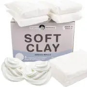 Soft Clay for Slime Making, Moldable Modeling Clay for Kids, Add to Glue and ...