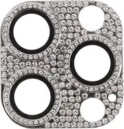 KITANDOVE Lens Film Rhinestone Lens Cover Camera Glass Protective Cover Lens Protector Phone Lens Guard Lens Accessories Smartphone Lens Cover Rear Camera Cover Phone Rhinestone Decor