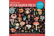 Peter Pauper Press Jigsaw Puzzle 1000 Pieces - Mushrooms 342393