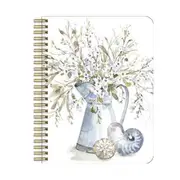 Legacy Spiral Note Book Blue Escape Ruled Pages Not Dated