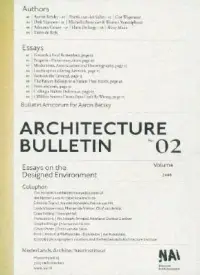 在飛比找博客來優惠-Architecture Bulletin 02: Essa
