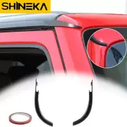 2Pcs Hardtop Water Rain Gutter Extension Car For Jeep Wrangler JK JKU 2007-2018