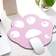 3 Piece Cute Cartoon Cat Claw Mouse Pad Set 280 X 250 X 3Mm Pink Purple Mouse Pads & Wrist Rests