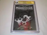 CGC SS 9.8 Image Comics Moonshine #2 Signed Brian Azzarello