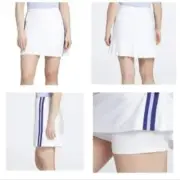 Lady Hagen Women's 16 Pleated 17'' Golf Skort White Purple Compression Short