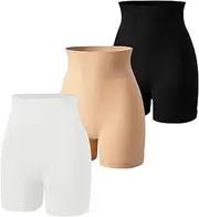 [AIEOE] Women Slip Shorts for Under Dresses High Waisted Boyshort Underwear for Women Anti Chafing Bike Shorts Women