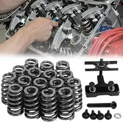 awliye 16Pcs Drop-in Engine Valve Spring Kit + LS Valve Spring Compressor Tool 67605
