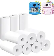 Prysyedawn Kids Instant Camera Printing Paper, Printing Camera Refill Thermal Paper 10 Rolls, BPA Free