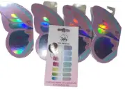 Justice Bundle 4 Highlighter Palette 1 Nail Wrap