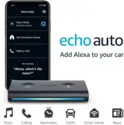 AMAZON ECHO AUTO (1st gen) - Hands-free Alexa in your car with your phone NIB
