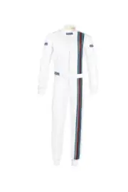Sparco Martini Go Kart Racing Suit, (free Balaclava) CIK/FIA Level 2 Approved.