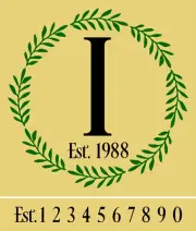 REUSABLE STENCIL ITEM 9289 U 12"x12" - ALPHABET "I" EST. SET -MYLAR STENCILS