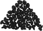 Abaodam 50pcs Plastic Doll Nose for DIY Plush Animals Crafting Accessories for Stuffed Animal Decor for Projects and Creative Doll Making