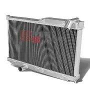 2-ROW ALUMINUM RADIATOR FOR 1993-1997 MAZDA RX7 FD FD3S/JM1FD 13B-REW MANUAL (for: Mazda)