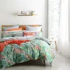 Norfolk Teal Single bed Quilt Cover Set by Logan & Mason