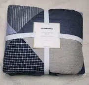 Pottery Barn Teen Huntley Patch Quilt Twin NWT
