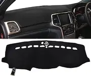 Dash Cover Mat Fit for Jeep Grand Cherokee WK2 Overland SRT8 Trailhawk 2012-2020 Accessories Dashboard Cover Non Slip Pad Dashboard Mat Protector Sunshade No Glare