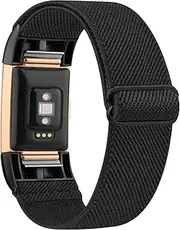 Wanme For fitbit Charge 2 straps for Women/Men,Elastic Strap Replacement for Fitbit Charge 2 strap (1 Pack), Adjustable Sport Wristbands for Fitbit Charge 2