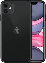 Apple iPhone 11 64GB Black (Renewed)