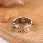 Feng Shui PIXIU Charms Ring Amulet Wealth Lucky Carving Scripture R_AU