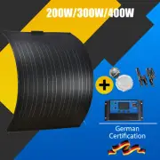 400W 300W Solar Panel 12V 200 Watt Mono Caravan Camping Power Charging Battery
