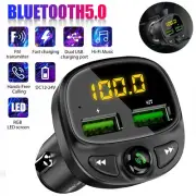 FM Transmitter Car Kit MP3 Player/USB Charger Bluetooth Wireless Radio Handsfree