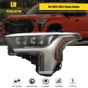 Headlight Assembly For 2022 2023 Toyota Tundra Black w/o 81150-0C260 New Driver (for: Toyota)