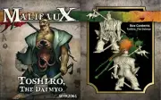 Malifaux Toshiro The Daimyo Miniature WYR2061 New! Free Shipping!