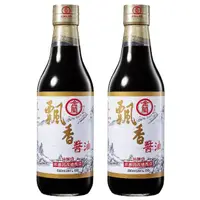 在飛比找momo購物網優惠-【金蘭食品】飄香醬油590ml x2入