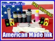 Ink Refill Kit For Canon PG-40, CL-41, PG-50, CL-51, PG-210, CL-211 Cartridges