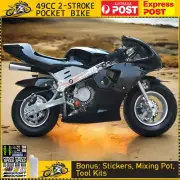 Pocket Bikes 2 Stroke 49CC 50CC Engine Mini Motorbike Dirt Bike Kid Motorcycle