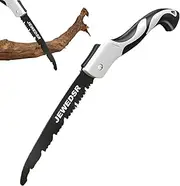 Folding Hand Saw - Hand Saw Pruning Saw,Foldable Saw with Safety Lock, Survival Saw Hand Tools for Camping & Garden, Outdoor Portable Hand Saw