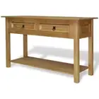 NNEVL Console Table Mexican Pine Corona Range 90x34.5x73 cm
