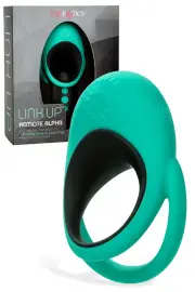 California Exotic Link Up Alpha 1.5" Remote Controlled Penis Ring