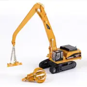 Material Handler Crane Construction Vehicle Diecast Metal Model Toys 1/87 Scale