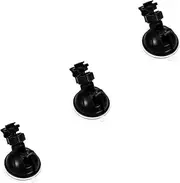 Mobestech 3pcs Dash Cam Mount for Car Suction Mount with 1/4 Screw Thread Mini Dash Cam Bracket for Car Camera Holder