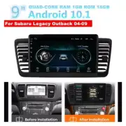 9" Android 10.1 Stereo Radio GPS Nab Head Unit For Subaru Legacy Outback 2003-09 (for: Subaru)