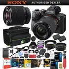Sony a7 III Mirrorless 4K Digital Camera + 28-70mm Lens Case 2x Battery Bundle