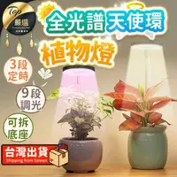 在飛比找momo購物網優惠-【捕夢網】天使環植物燈(植物燈 植物生長燈 植物日照燈 補光