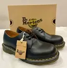 Dr. Martens, 1461 3 Eye Leather, 11838002 Black Smooth, Unisex Size:M6/W7, AW004