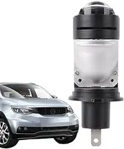 Motorcycle Led Lights, Driving Headlights, Direct Plug-In, High Brightness Illumination, Safe Riding Lighting, for Long Distance Travel, Road Trips, Night Riding, 14x9×6cm 155g Aluminum