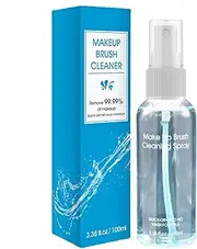 Cosmetic Brush Cleaner Solution - 100ml Deep Cleaning Spray,Gentle Sponge Cleaner, Makeup Remover for Makeup Brushes, Powder Puff