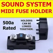 MIDI FUSE HOLDER for Mega Sound System / Dual Battery / BRISBANE